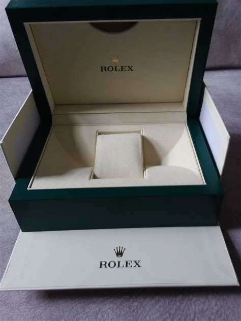 rolex watch boxes ebay|empty rolex box price.